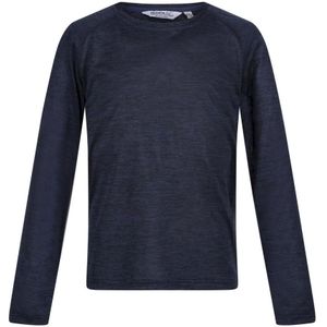 Regatta Kinderen/Kinderen Burlow Marl T-shirt Met Lange Mouwen (Admiraal Blauw) - Maat 5-6J / 110-116cm