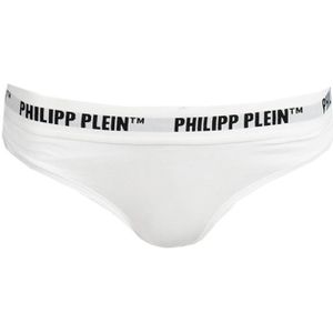 Philipp Plein - Ondergoed - Wit - Figi Slips - 2-Pack