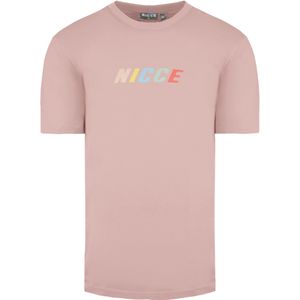 Nicce - Myriad - T-shirt - Roze - Korte Mouw