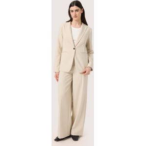 Soaked in Luxury, Dames, Broeken, Beige, Maat: L