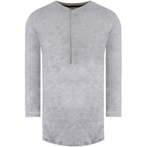 Under Armour - Recovery Sleepwear - Henley Top - Grijs