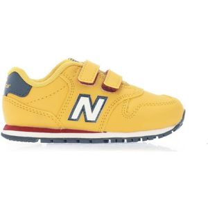 Boy's New Balance Kids 500 Hook and Loop Trainers in Gold