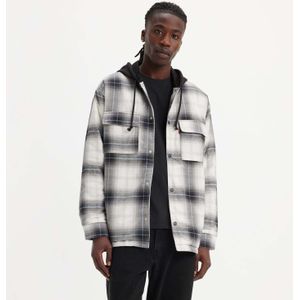 Levis - Worker Overshirt - Grijs - Heren Jack met Capuchon