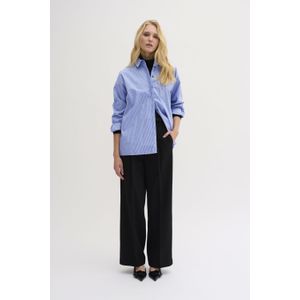 Overhemd met lang mouwen Loose fit blue white