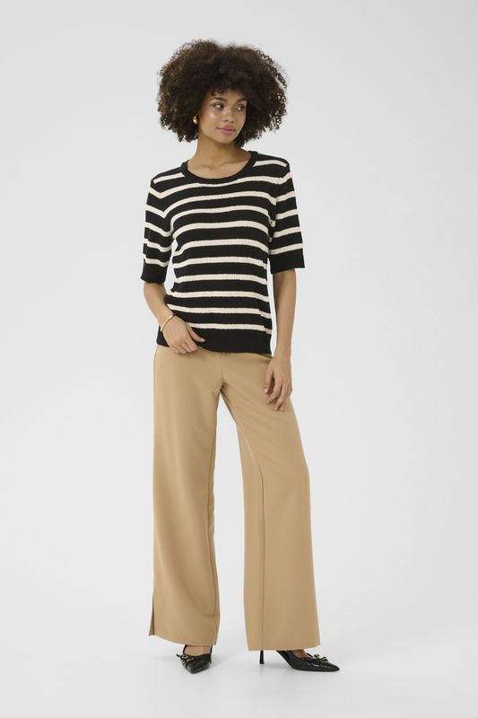 Pullover CUmesa Relaxed fit black offwhite