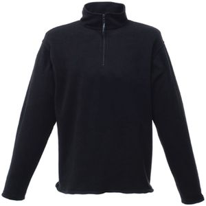 Regatta - Heren Micro Zip Turtle Neck Fleece Sweater (Zwart) - Maat XS