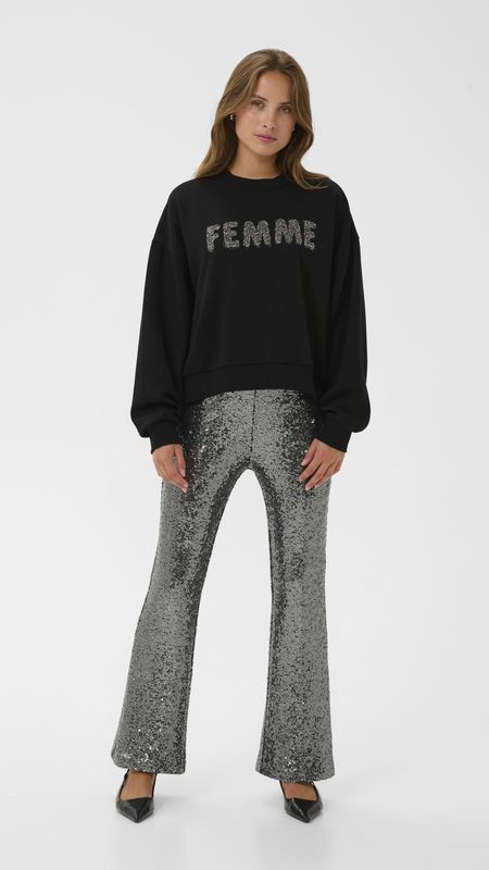 Sweatshirt KAlise Sweatshirt Oversize fit black