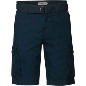 Petrol Industries - Heren Cargoshort met riem - Blauw