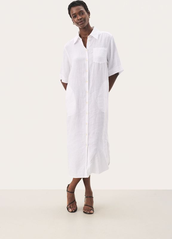 Jurk Loose fit Bright White