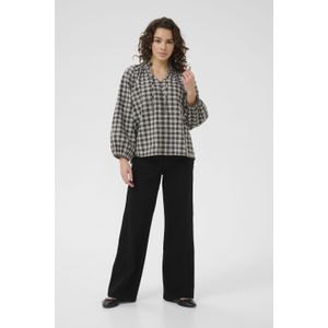 Blouse met korte mouwen KAelna Loose fit black darkgrey