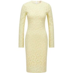 Boss Dames/Dames Drealina Jurk (Geel)