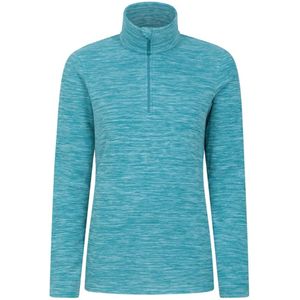 Mountain Warehouse Dames/dames Snowdon Gemêleerd Fleece Top (Teal)