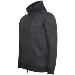 Cappuccino Italia Hoodies Fleece Zip Hood Grijs - Maat S