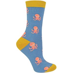 1 Verpakking Dames Novelty Dierenpatroon Bamboosokken