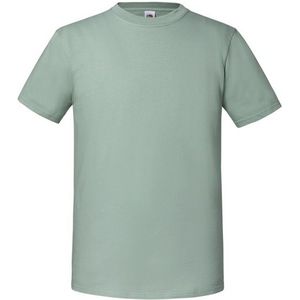 Fruit Of The Loom Mens Ringgesponnen Premium Tshirt (Salie)