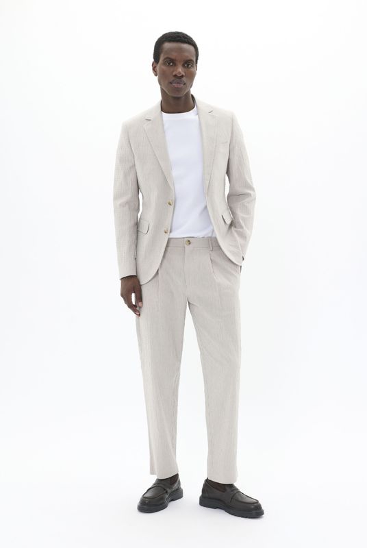 Casual Broek - Regular Fit - Grijs