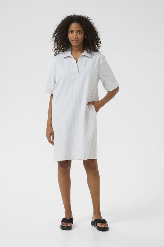 Kaffe - Blousejurk - Lichtblauw - Naya