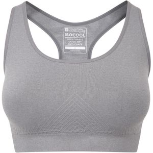 Mountain Warehouse Dames/Dames Anti-Chafe Naadloze Sportbeha (Houtskool)