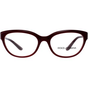 Dolce & Gabbana DG3342 3091 bordeaux brilmontuur 55mm