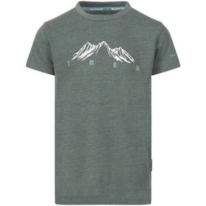 Trespass Jongens Majestic T-shirt (Sparrengroen)