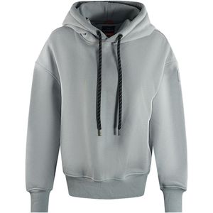 Parajumpers Githa effen haai grijze oversized hoodie