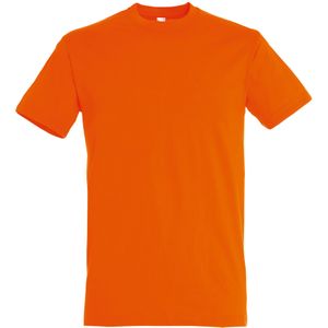 SOLS Heren Regent T-Shirt met korte mouwen (Oranje)