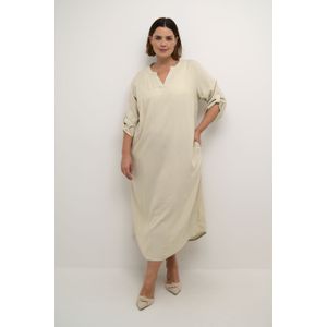 Jurk Loose fit Feather Gray beige