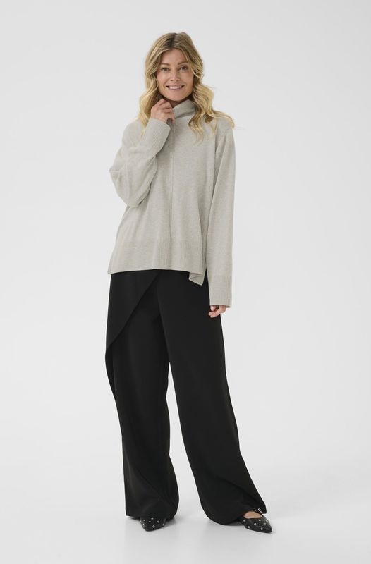 Pullover CRAnva Regular fit light grey