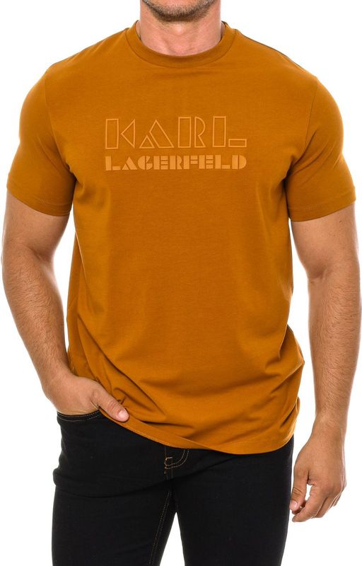 Karl Lagerfeld - 755060 - T-shirt - Zwart - Katoen - Korte Mouwen