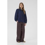 CUhilka - Overhemd - Blauw - Lang Mouwen - Relaxed Fit