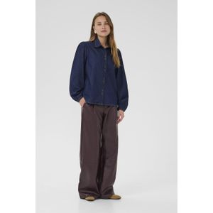 CUhilka - Overhemd - Blauw - Lang Mouwen - Relaxed Fit