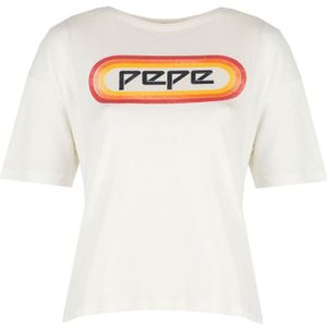 Pepe Jeans T-Shirt Paula Vrouw romig