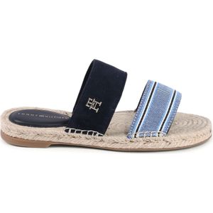 Espadrille Sandalen Met Twee Bandjes Ontwerp