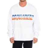 Dsquared2 - Sweatshirt - Wit - Met Lange Mouwen en Logoprint