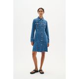 InWear - A-lijn Jurk - Blauw - Denim