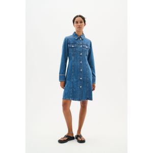 InWear - A-lijn Jurk - Blauw - Denim