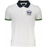 La Martina - Poloshirt - Wit - Regular Fit - Geborduurd Logo