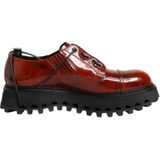 Leren Oxfords met Luierzool