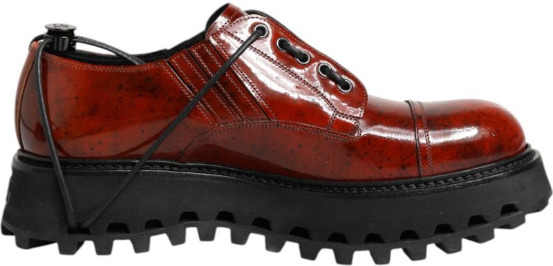 Leren Oxfords met Luierzool