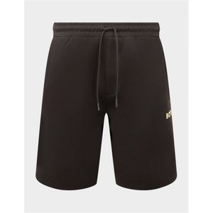 Men's Hugo Boss Headlo Embroided Logo Shorts In Black - Maat XS