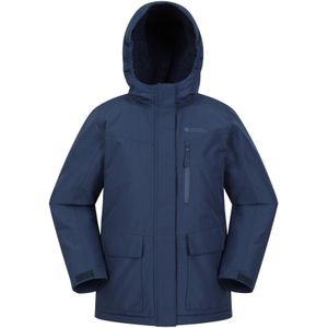Mountain Warehouse Kinder/Kinder Noah Borg Gevoerd Waterdicht Jasje (Marine)