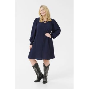 Jurk A-shape dark blue