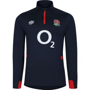 Umbro Heren 23/24 Engeland Rugby Midlayer (Marineblazer/jurkblauw/scharlakenrood) - Maat 3XL