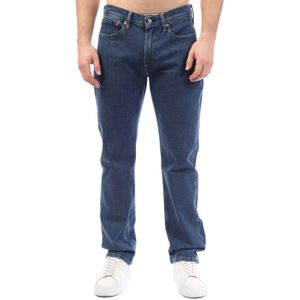 Heren Levis 514 Slim Straight Jeans in blauw