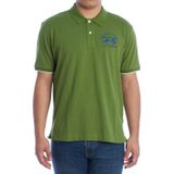 La Martina - Polo Shirt - Groen - Katoen - Korte Mouwen
