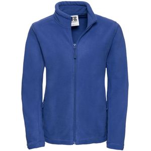Russell Dames/Dames Full Zip Outdoor Fleecejack (Helder Koningsblauw)