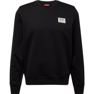 Diesel Unisex Volwassenen Patch Logo Sweater (Zwart/Zwart)