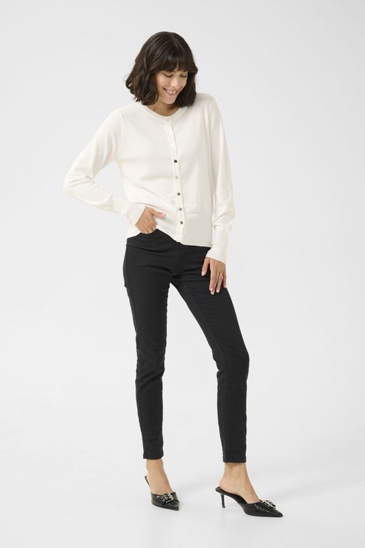 KAFFE - Lizza - Damesvest - Elegant - Comfortabel - Lange Mouwen - V-hals