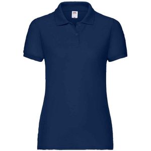 Fruit of the Loom Dames/dames Dame Fit Piqué Polo Shirt (Marine)