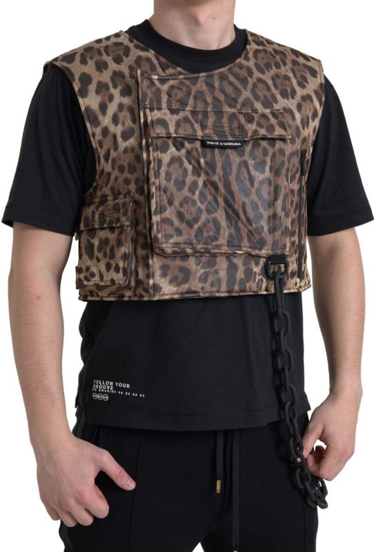 Dolce & Gabbana, Heren, Jassen, Bruin, Maat: S Zijde,